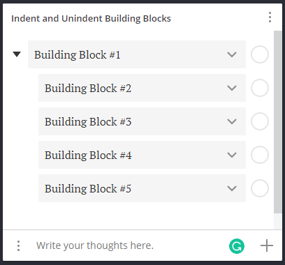 Expected an indented block